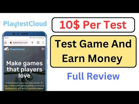 mobile game testing for money|PlaytestCloud .